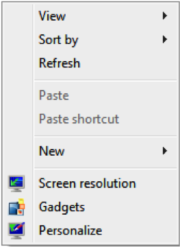 Thay đổi độ phân giải màn hình - Screen Resolution