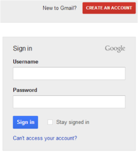 Tạo mới tài khoản Gmail