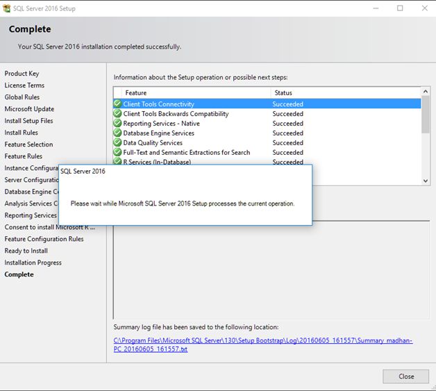C i t sql server 2016 ssms v ssdt t m y