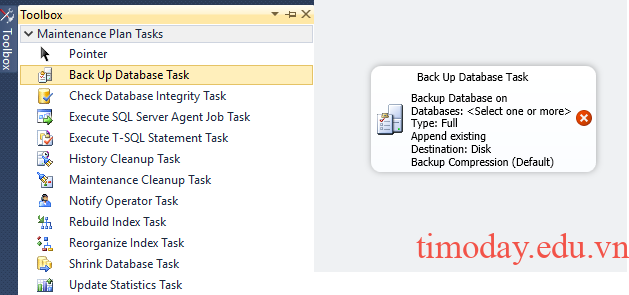 Back Up Database Task